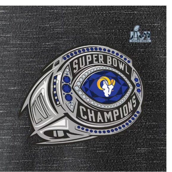 NEW! Fanatics Heathered Charcoal Los Angeles Rams Super Bowl LVI Champio - Picture 2 of 2